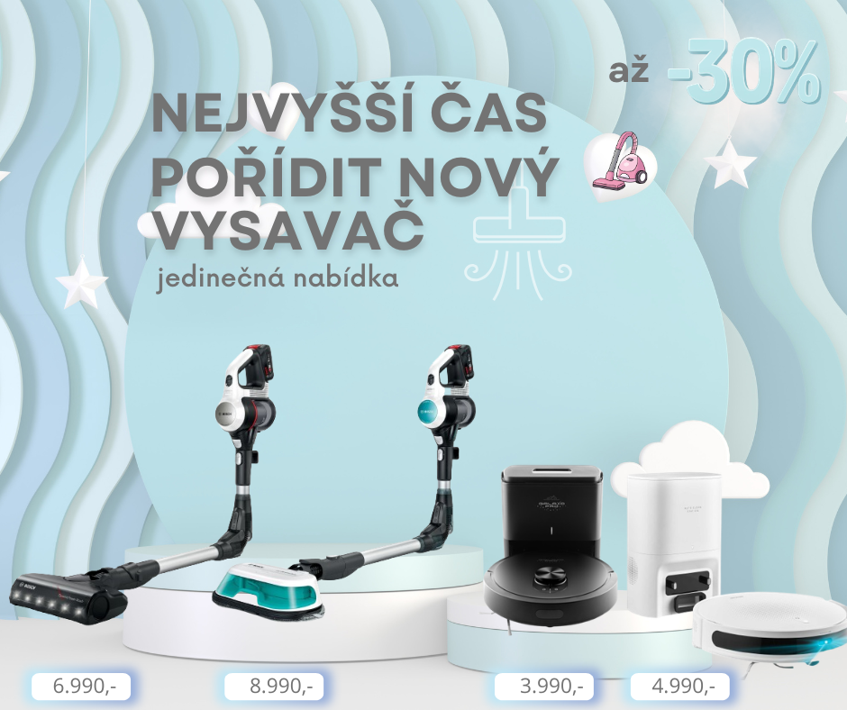 vysavače